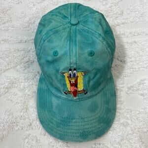 MAD ENGINE Sponge Bob Baseball Cap Hat Unisex Aqua Casual Cosplay Streetwear